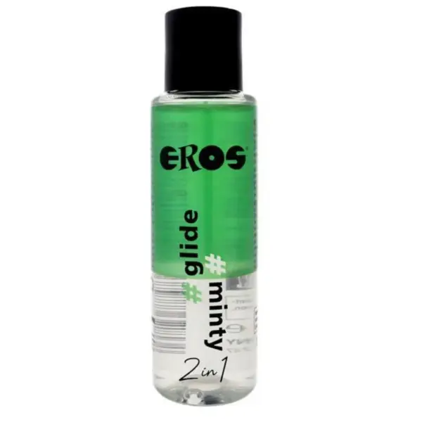 EROS - "2 IN 1" GLIDE MINTY SILICONEN-GEBASEERD GLIJMIDDEL 100 ML