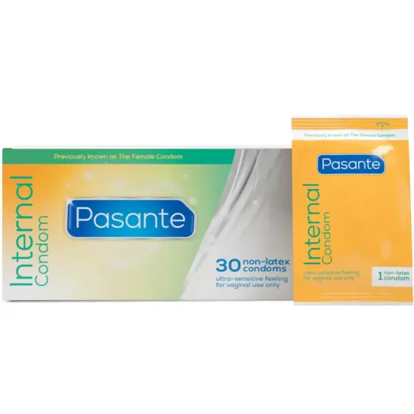 PASANTE - INTERNE VROUWELIJKE CONDOOMS DOOS 30 STUKS