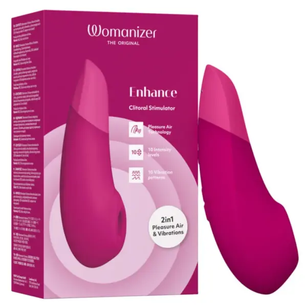 WOMANIZER - CLITORIAL STIMULATOR VIBRANT PINK