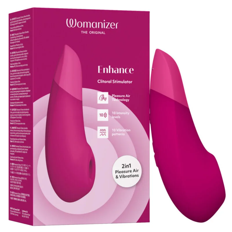 WOMANIZER - CLITORIAL STIMULATOR VIBRANT PINK