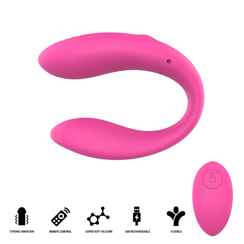 INTENSE - NORA VIBRERENDE KLEMSTIMULATOR ROZE