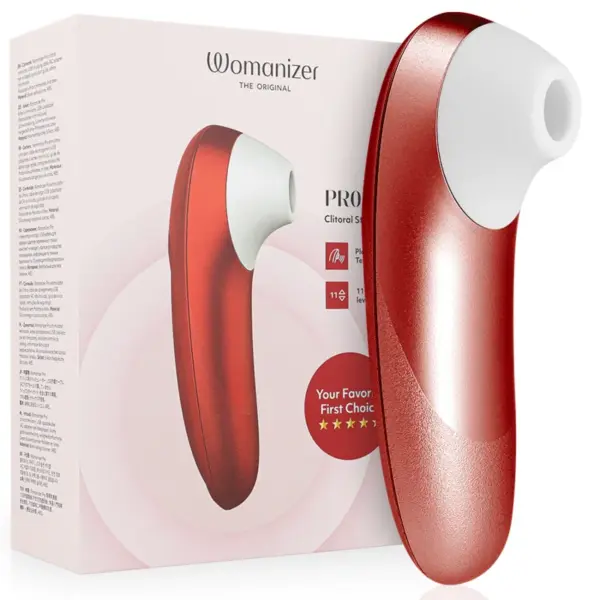 WOMANIZER - PRO VIBRANTE CLITORISSTIMULATOR BORDEAUX
