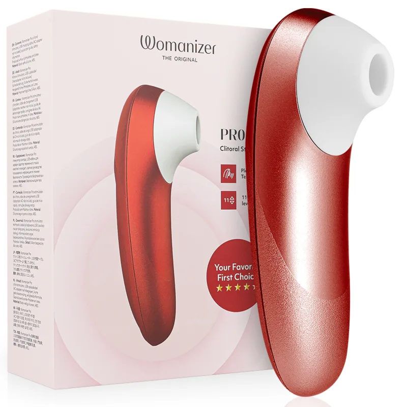 WOMANIZER - PRO VIBRANTE CLITORISSTIMULATOR BORDEAUX