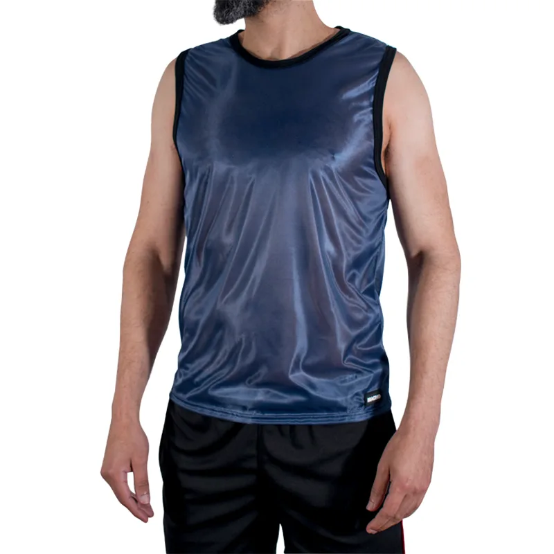MACHO - MARINEBLAUW T-SHIRT L/XL