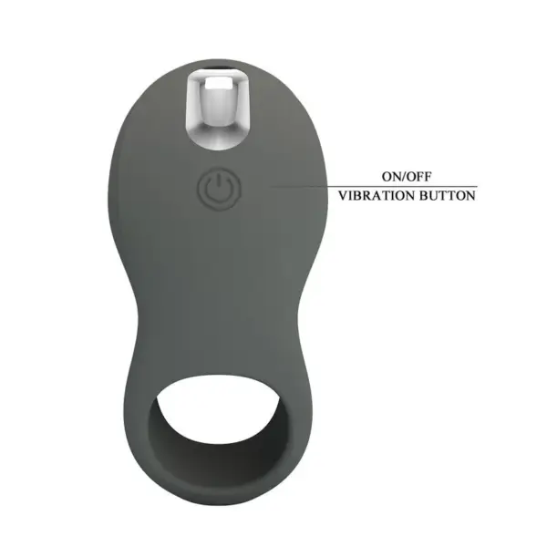 PRETTY LOVE - OPLAADBARE VIBRERENDE RING MET DUBBELE STIMULATOR
