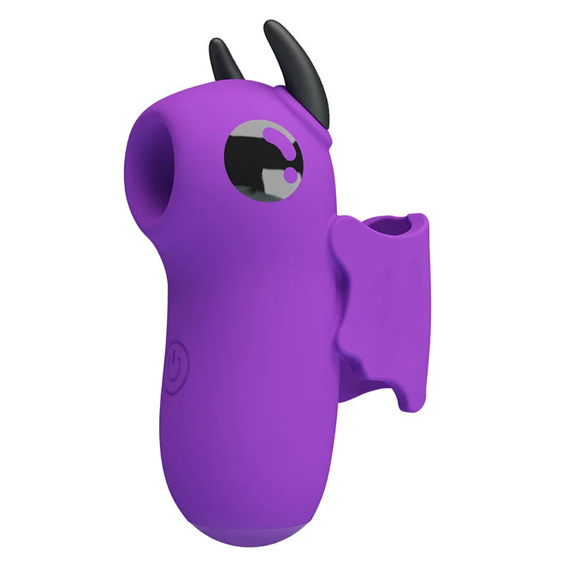 PRETTY LOVE - MAGIC DEVIL PURPLE OPLAADBARE VINGERSTIMULATOR