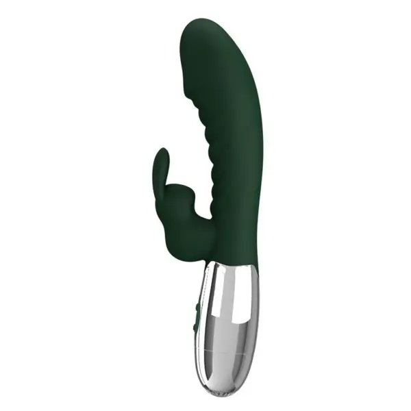 PRETTY LOVE - NAUGHTY BUNNY RABBIT VIBRATOR 30 FUNCTIES USB OPLAADBAAR GROEN