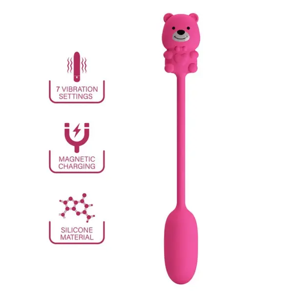 PRETTY LOVE - OLSON OPLAADBARE KOGELVIBRATOR MET BEDRADE CONTROLLER ROZE