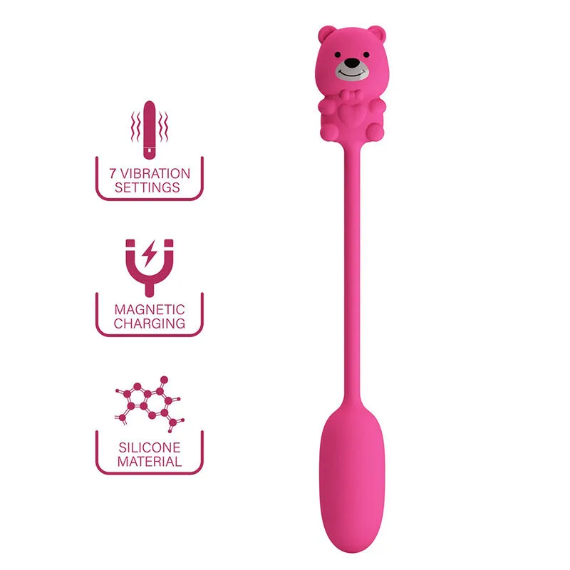 PRETTY LOVE - OLSON OPLAADBARE KOGELVIBRATOR MET BEDRADE CONTROLLER ROZE