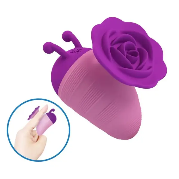 PRETTY LOVE - LITTLE BEE OPLAADBARE CLITORISSTIMULATOR 7 STANDEN PAARS-ROZE