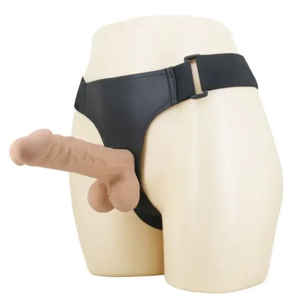PRETTY LOVE - JOLYON HARNAS MET FLEXIBELE DILDO 22 CM Ø 4,8 CM NATUURLIJK