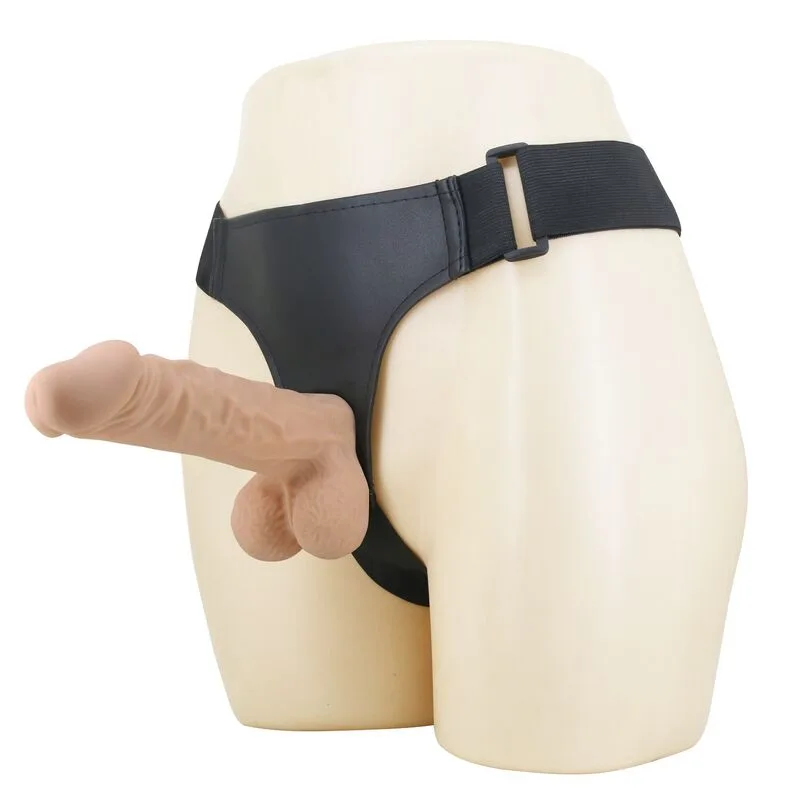 PRETTY LOVE - JOLYON HARNAS MET FLEXIBELE DILDO 22 CM Ø 4,8 CM NATUURLIJK