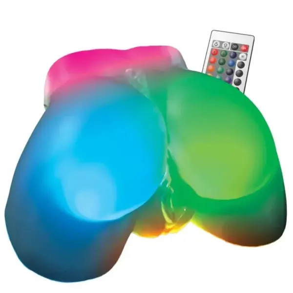 PDX ELITE - GO-GO BOOTY LED MEGA VERLICHTE MANNELIJKE MASTURBATOR