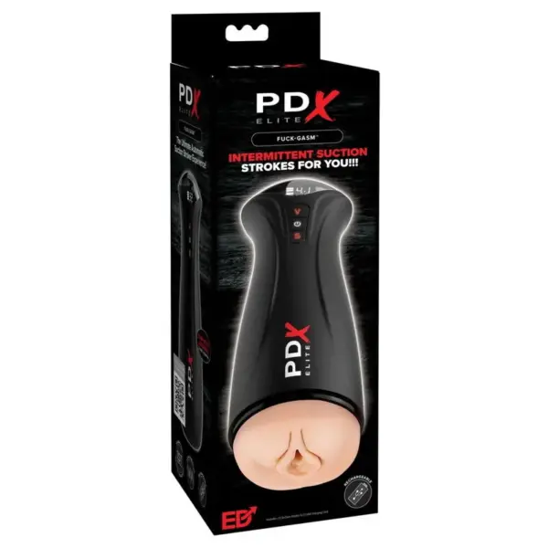 PDX ELITE - FAP-GASM MASTURBATOR MET INTERMITTENTE ZUIG- EN VIBRATIE