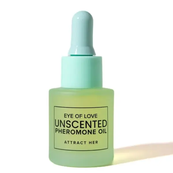 EYE OF LOVE - FEROMONEN-GEÏNFUSEERDE GEUROLIE VOOR MANNEN, GEURVRIJ, 20 ML