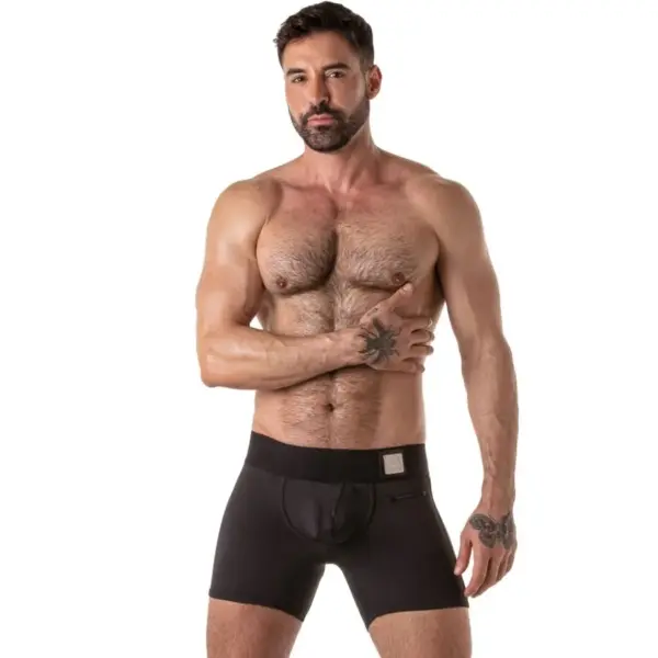 LOCKER GEAR - BREDE TAILLEBAND TRUNK ZWART M