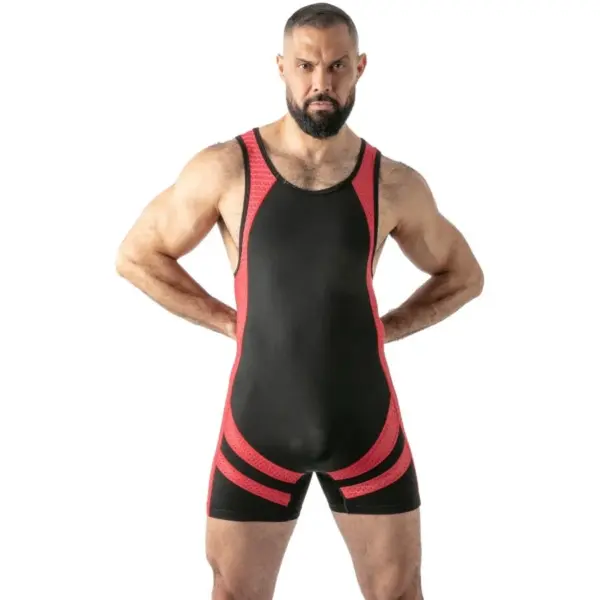LOCKER GEAR - OPEN ACCESS SINGLET ROOD XL