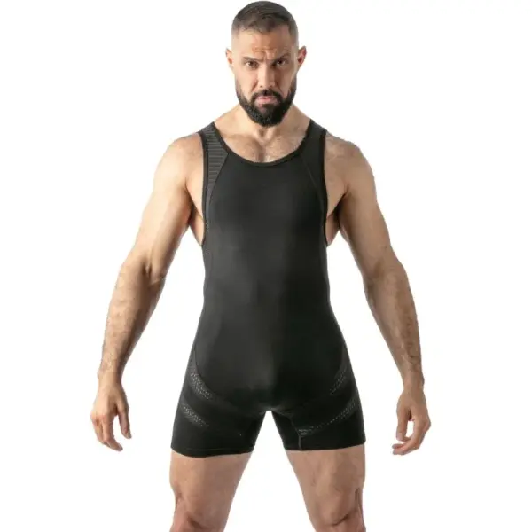 LOCKER GEAR - OPEN ACCESS SINGLET ZWART XL