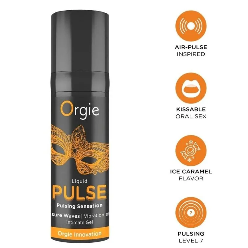 ORGIE - PULSE KISSABLE PULSING SENSATION INTIEME GEL 15 ML