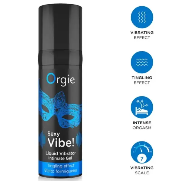 ORGIE - SEXY VIBE! VLOEIBARE VIBRATOR 15 ML