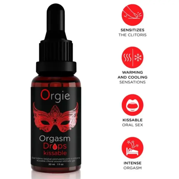 ORGIE - ORGASM DROPS KUSBARE CLITORALE OPWINDING 30 ML
