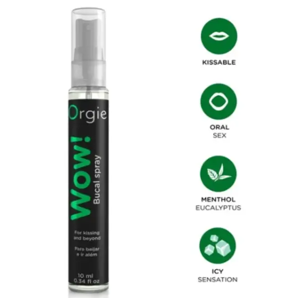 ORGIE - WOW! MENTHOL EN EUCALYPTUS BUCCALE SPRAY 10 ML