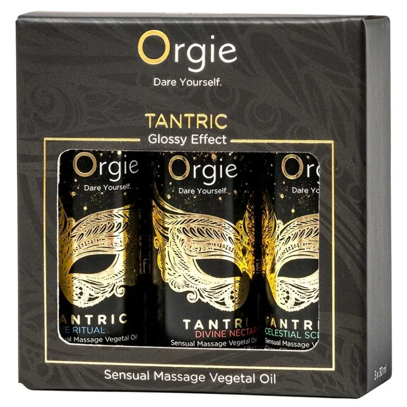 ORGIE - TANTRISCHE MINI COLLECTIE SENSUAL MASSAGEOLIËN 3 X 30 ML