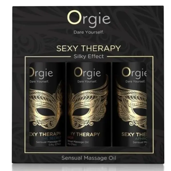 ORGIE - SEXY THERAPY MINI SIZE COLLECTIE SENSUAL MASSAGEOLIËN 3 X 30 ML