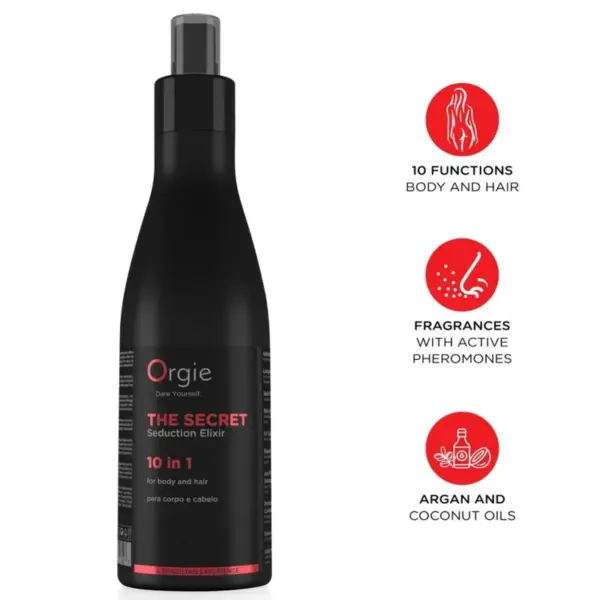 ORGIE - HET GEHEIME VERLEIDINGSELIXIR 10-IN-1 LICHAAMS- EN HAARLOTION 200 ML