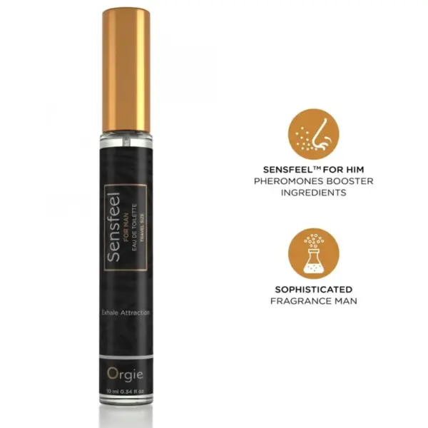 ORGIE - SENSFEEL FOR MAN FEROMONE BOOSTER EAU DE TOILETTE REISFORMAAT 10 ML