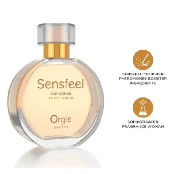 ORGIE - SENSFEEL VOOR VROUW FEROMOON BOOSTER EAU DE TOILETTE 50 ML