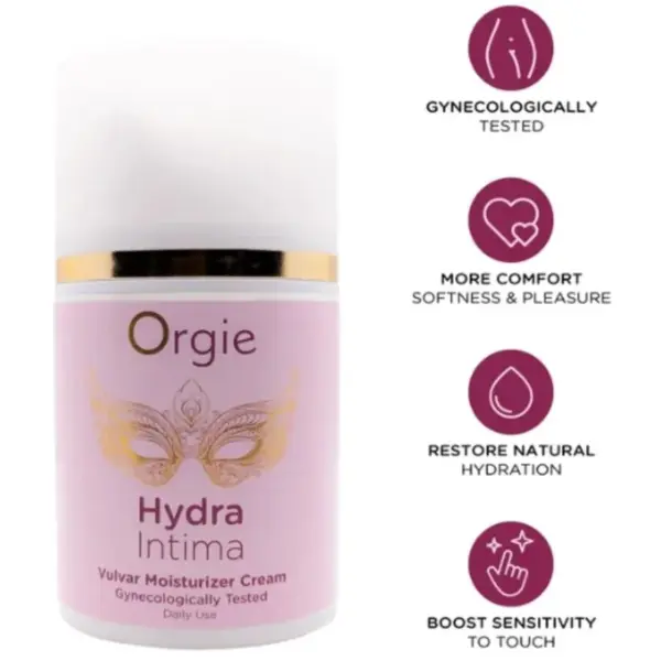 ORGIE - HYDRA INTIMA DAGELIJKSE VULVA HYDRATERENDE CRÈME 50 ML