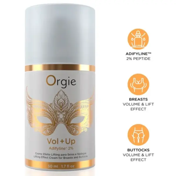 ORGIE - VOL+UP LIFTING EFFECT CRÈME VOOR BORSTEN EN BILLEN 50 ML
