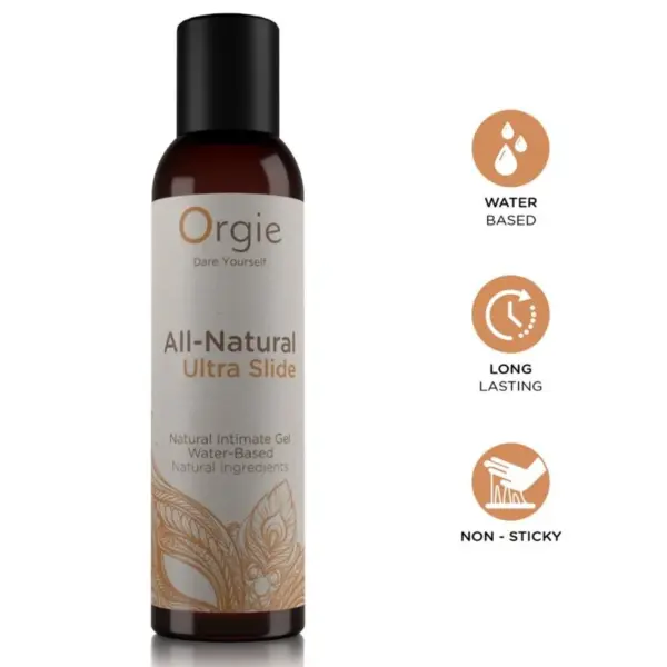 ORGIE - VOLLEDIG NATUURLIJKE ULTRA GLIJDENDE INTIEME GEL OP WATERBASIS 150 ML