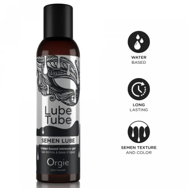 ORGIE - GLIJMIDDEL TUBE SPERMA GLIJMIDDEL OP WATERBASIS INTIEME GEL 150 ML