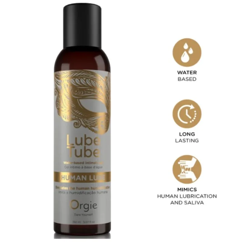 ORGIE - GLIJMIDDEL TUBE HUMAN LUBE WATERBASIS INTIEME GEL 150 ML
