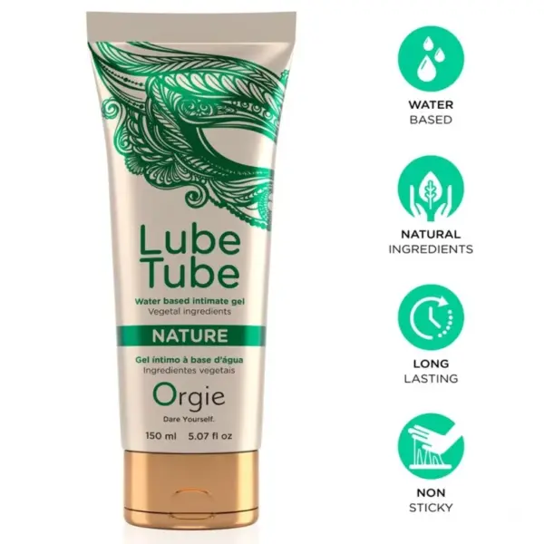 ORGIE - GLIJMIDDEL TUBE NATURE INTIEME GEL OP WATERBASIS 150 ML