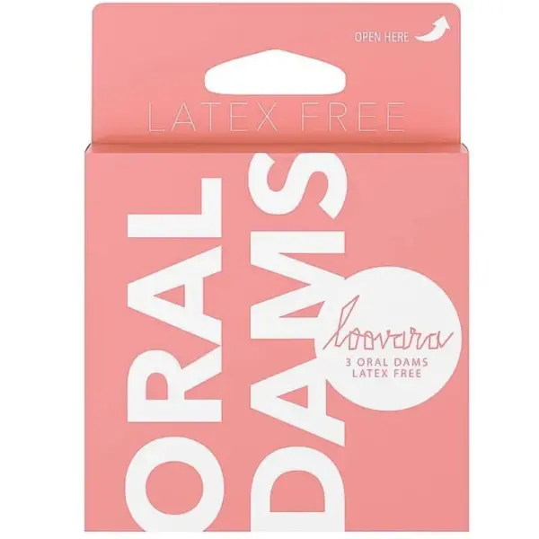LOOVARA - MONDSTUKKEN LATEXVRIJE MONDBARRIÈRES 3 STUKS