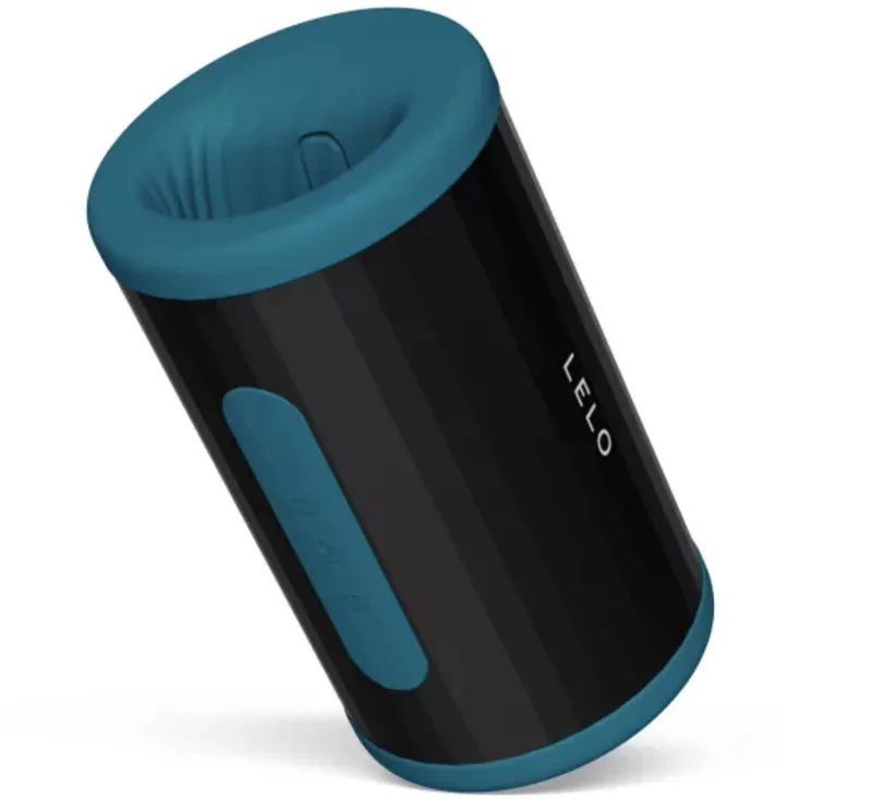 LELO - F2S DOUBLE SONIC MALE STROKER MET DUBBELE SONIC STIMULATIE TURKOOIS