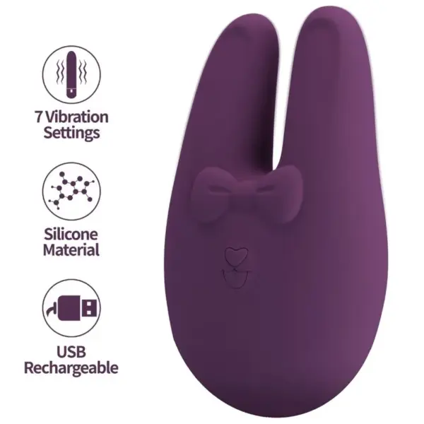 ROMANCE - BUNNY EXTERNE STIMULATOR MET 7 VIBRATIESTANDEN
