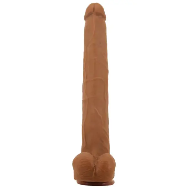 PRETTY LOVE - VIGGO REALISTISCHE SOFT-TOUCH HUIDGLIJDENDE DILDO 36,5 CM BRUIN