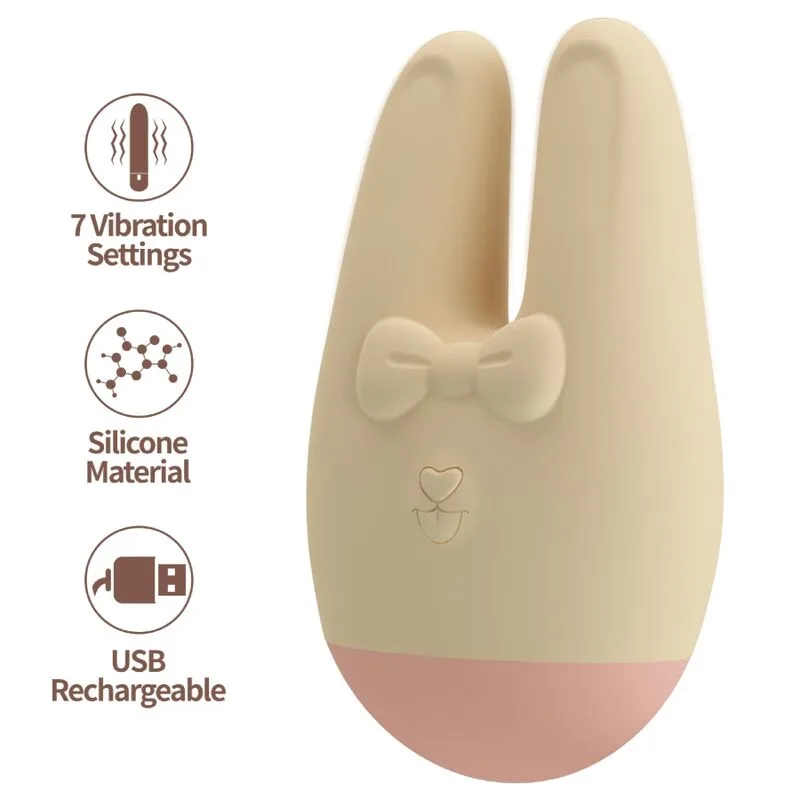 ROMANCE - BUNNY EXTERNE STIMULATOR MET 7 VIBRATIESTANDEN