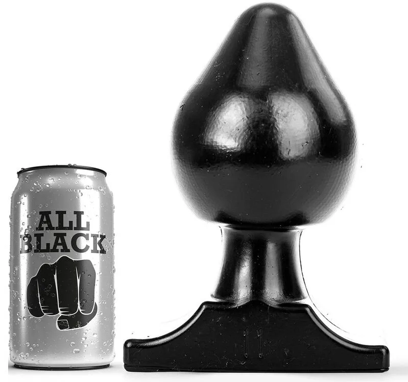 ALL BLACK - ANAAL PLUG 19 CM