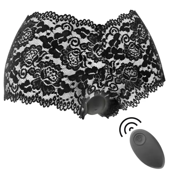 BLACK&SILVER - ZARA AFSTANDSBEDIENING STIMULATOR MET GRATIS PANTY