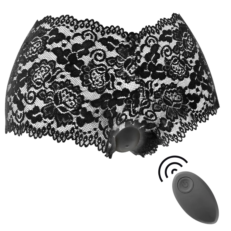 BLACK&SILVER - ZARA AFSTANDSBEDIENING STIMULATOR MET GRATIS PANTY