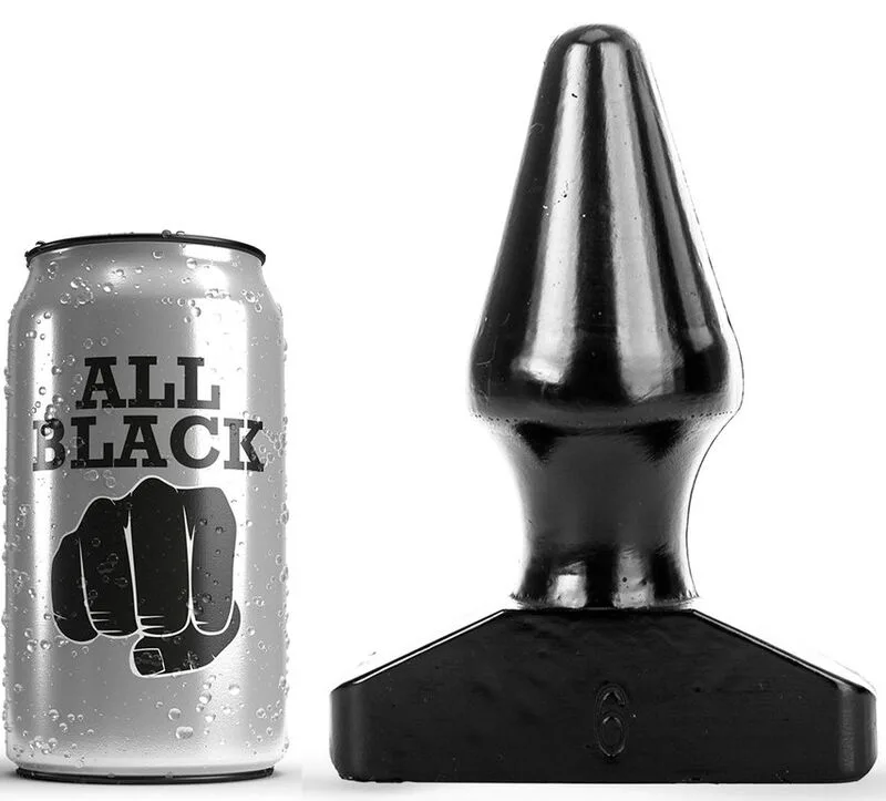 ALL BLACK - ANAAL PLUG 15,5 CM