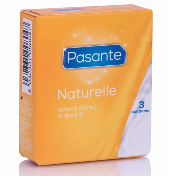 PASANTE - CONDOOM NATURELLE ASSORTIMENT 3 STUKS