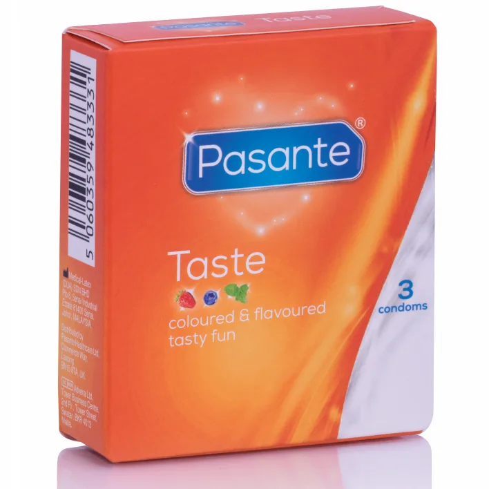 PASANTE - CONDOOMS SMAKEN 3 STUKS