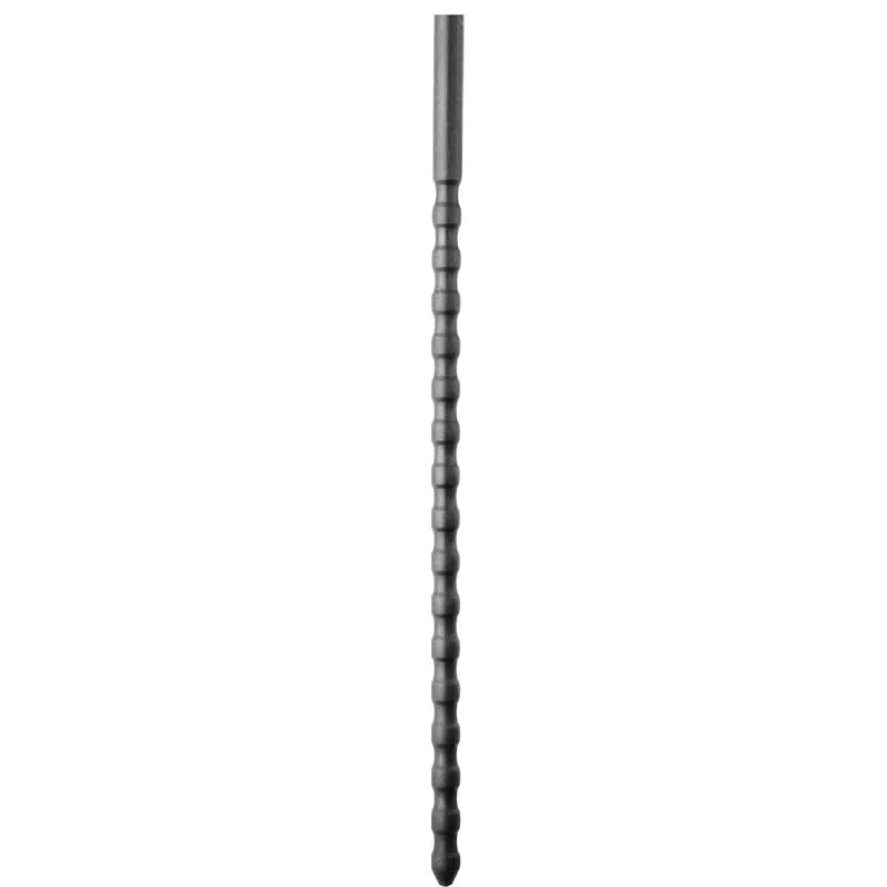 ALL BLACK - 6/8 MM SILICONEN URETHRAL SOUND
