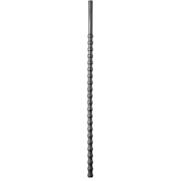 ALL BLACK - 8/10 MM SILICONEN URETHRAL SOUND